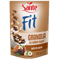 Granola orzechy-kakao Fit bez cukru 300g SANTE