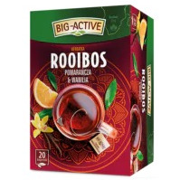 Herbata BIG-ACTIVE Rooibos pomara�cza i wanilia 20t czerwona