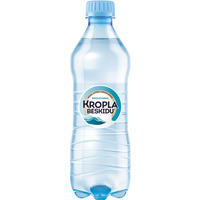 Woda KROPLA BESKIDU niegazowana 0.5L butelka PET zgrzewka 12 szt. KAUCJA