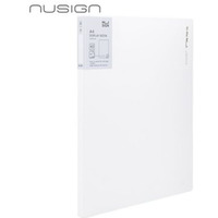 Teczka ofertowa Nusign ENS190, Display Book, format A4, 40 przegr�dek, bia�a ENS190-40W Deli