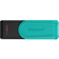 Pami�� Pendrive KINGSTON 128GB USB 3.2 GEN1 Data Traveler Exodia S turkusowo-czarny DTXS/128GB