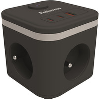 POWER CUBE typ E, czarny, 100137169 FELLOWES