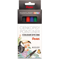 Zestawy POINTLINER colour 4 szt. S40-ST4PL Pentel