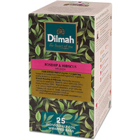 Herbata DILMAH Rosehip & Hibiscus 25szt kopert