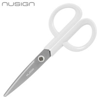 No�yczki Nusign ENS053, 17, 5 cm, bia�e ENS053-WH Deli