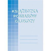 M-915-5 Ksi��eczka pomiar�w glukozy 32k A6 offset MICHALCZYK I PROKOP
