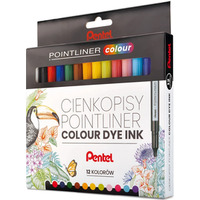 Zestawy POINTLINER colour 12 szt. S40-ST12PL Pentel