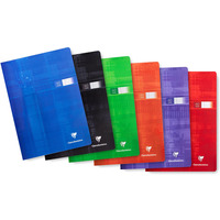 Zeszyt A4 60 kartek, w kratk�, papier 90g, mix kolor�w CLAIREFONTAINE 63152AMXC