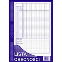 506-1 Lista obecno�ci MICHALCZYK&PROKOP A4 40 kartek
