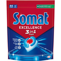 Kapsu�ki do zmywarki SOMAT Excellence 3w1, 44 szt., lemon