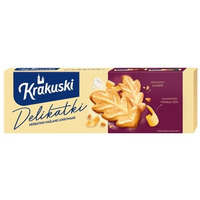 Ciastka BAHLSEN KRAKUSKI DELIKATKI herbatniki ma�lane lukrowane 125g