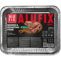 Formy do pieczenia i sma�enia ALUFIX Fix-Grill, aluminiowe, du�e, 3 szt