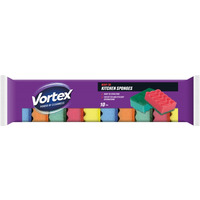 G�bka kuchenna VORTEX, 3D Wave, 10 szt., mix kolor�w