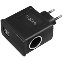 �adowarka sieciowa USB + z��cze zapalniczki samochodowej