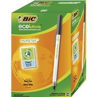 Dugopis BIC Round Stic Ecolutions czarny, 8932392