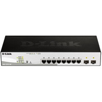Prze��cznik DGS-1210-10P Switch 8GE PoE 2SFP