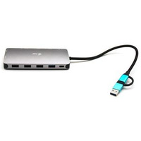 Stacja dokuj�ca USB 3.0/USB-C/Thunderbolt 3x Display Metal Nano Dock LAN +Power Delivery 100W