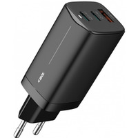 �adowarka sieciowa ILUC65B czarna GaN 65W USB -C