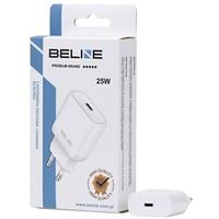 �adowarka sieciowa 25W GaN USB-C PD 3.0 bez kabla, bia�a