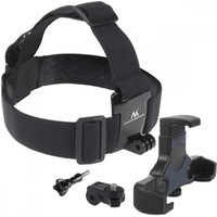 Opaska sportowa na g�ow� do telefonu, aparatu, kamer GoPro MC-448, obrotowa