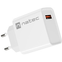 �adowarka sieciowa Ribera 1x USB-A 18W Bia�a