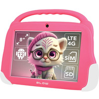 Tablet KidsTAB8 4G 4/64GB R�owe etui