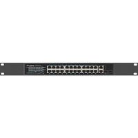 Prze��cznik 24X 100MB POE+ /2x COMBO 250W RSFE-24P-2C-250
