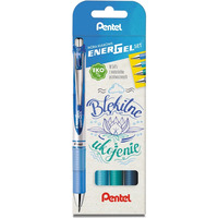 Piro kulkowe ENERGEL 0, 7 mm, kpl.4 kolory BKITNE UKOJENIE BL77-ST4CACSSPL PENTEL