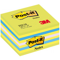 Bloczek 3M POST-IT 2028-NB 76x76mm niebiesko-zielony 400k FT510093253