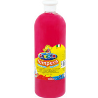 Farba tempera 1000 ml, różowy ciemny CARIOCA 170-1865/170-26-41 (X)