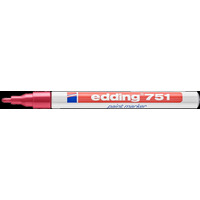 Marker lakierowy 1-2mm 751 czerwony EDDING kocwka okrga