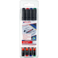 Foliopis 1.0 142 M 4szt.EDDING okrągła końcówka (X)