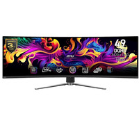 Monitor MPG 491CQP QD-OLED 49 cali/LED/QD-OLED/Zakrzywiony/144Hz/Czarny
