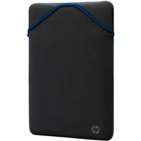 Futerał dwustronny ochronny na laptopa Classic Reversible 15.6 czarny/niebieski - 2F1X7AA