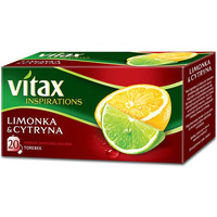 Herbata VITAX INSPIRATIONS LIMONKA&CYTRYNA 20t*2g zawieszka