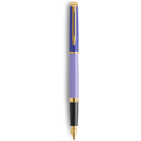 PIro wieczne (F) HEMISPHERE Color-Block Purple 2179900 WATERMAN, giftbox