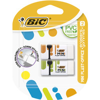 Gumka BIC Mini Plast-Office Blister 2szt, 927858