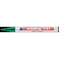 Marker lakierowy 1-2mm 751 zielony EDDING kocwka okrga