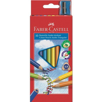 Kredki trjktne FABER-CASTELL Junior Grip 10 kolorw 116510 FC