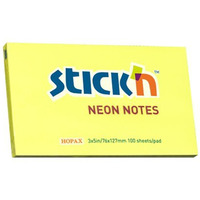 Bloczek STICKN 127x76mm ty neonowy 100k 21135 STICKN