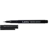 Marker do CD 0.4mm S czarny LANTU 102061