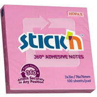 Bloczek STICKN 76x76mm 360stopni rowy 21554