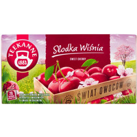 Herbata TEEKANNE SWEET CHERRY sodka winia 20t owocowa