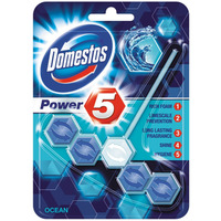 DOMESTOS Zawieszka do toalety KOSTKA POWER5 OCEAN 55g *97054