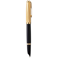 Piro wieczne (F) - 18K PARKER 51 DELUXE BLACK GT 2123511, giftbox