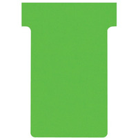 Karteczki T-Card Nobo, rozmiar 2, zielone 100 szt. 2002005