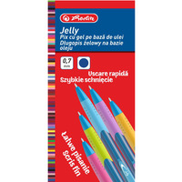 Dugopis elowy JELLY 0, 7 mm niebieski 9476500 Herlitz