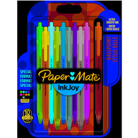 Dugopis ze skuwk INKJOY 100 CAP M mix 10 kolorw FUN PAPER MATE 1956751