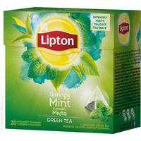 Herbata LIPTON PIRAMID GREEN TEA MITA 20t zielona INTENSE MINT