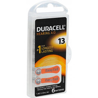 Baterie do aparatw suchowych (6szt.) DURACELL 13/PR48 310mAh